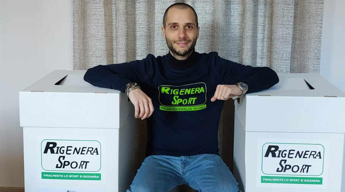 Rigenera Sport: ha "cuore" santagatese l'associazione che ridà vita a materiale sportivo usato - Enrico Paci
