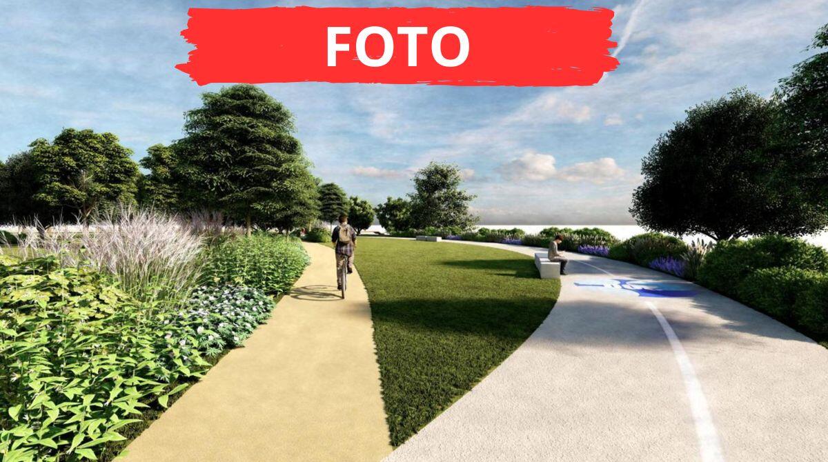 Viserba, ecco come sarà il nuovo Parco don Tonino Bello: tra una settimana i lavori - Rendering del progetto