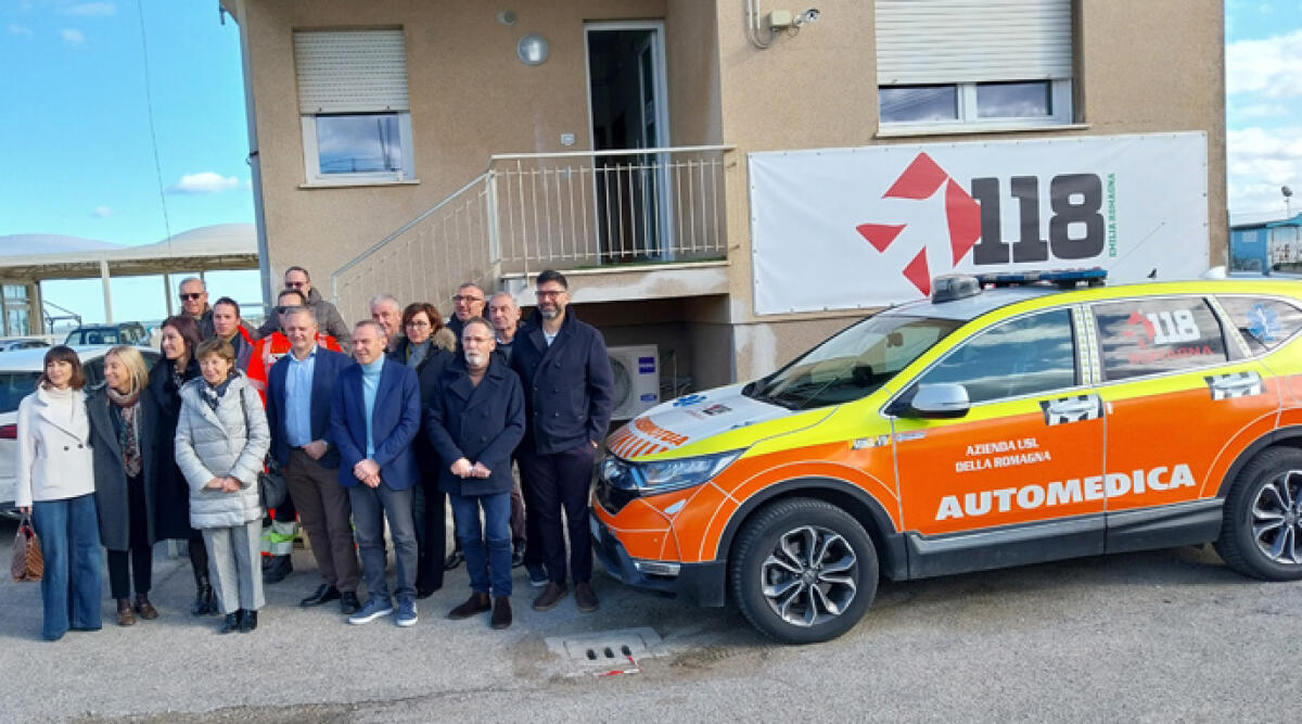 Rimini, l'Ausl promuove riorganizzazione auto mediche: "tempi di intervento ottimali" -
