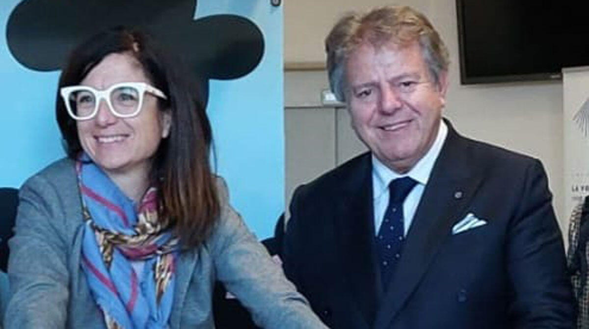 Roberta Frisoni nuovo assessore regionale, Indino: "Bene, ma c'è tanto lavoro da fare" - Roberta Frisoni con Gianni Indino