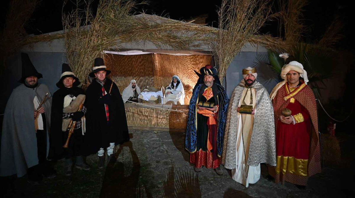 Montefiore Conca, che atmosfera per il presepe vivente: oltre 1000 visitatori -