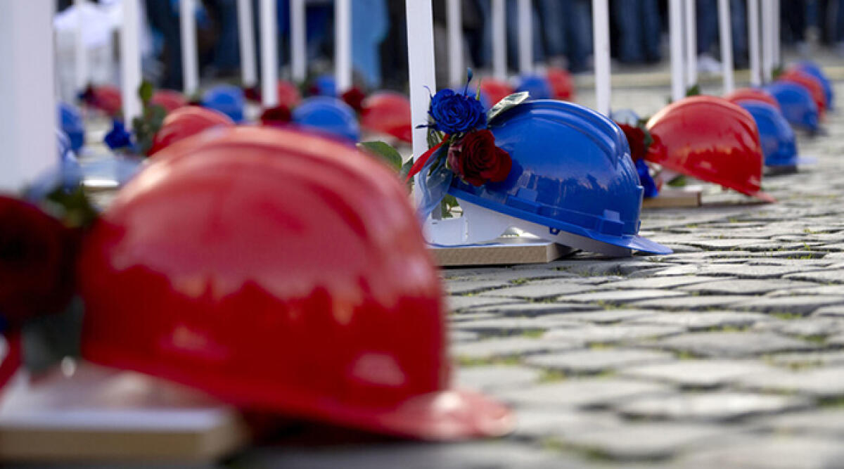 Rimini, crescono morti e incidenti sul lavoro - Foto Ansa