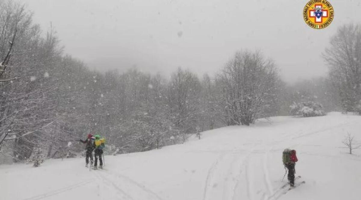 Anziano isolato dalla neve, sindaco attiva Soccorso alpino - Archivio