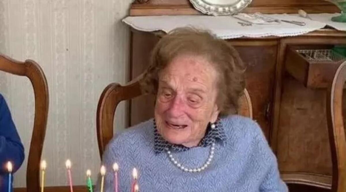 Muore a 114 anni a Natale la donna più anziana d'Italia - Claudia Baccarini Baldi