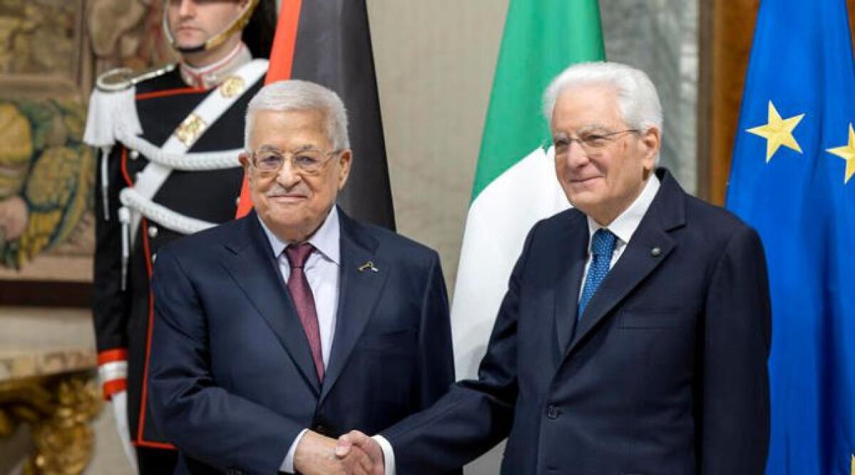 Mattarella: 'Soluzione due popoli due stati sia immediata' - Ph Ansa