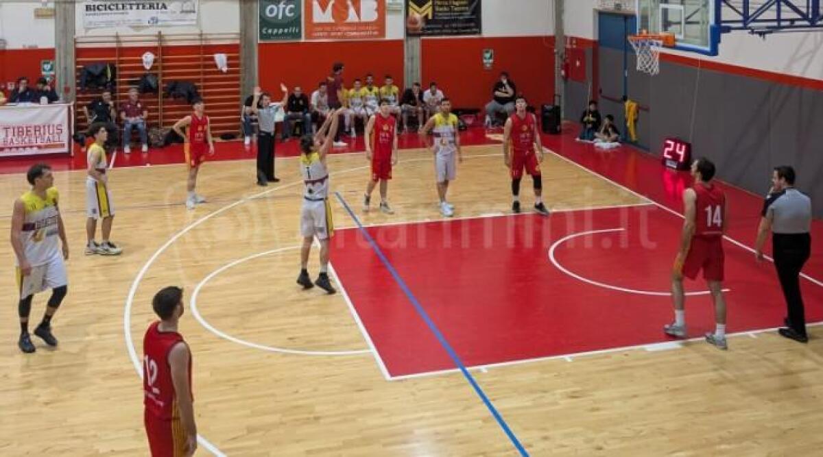 Basket Div.Reg.1, Tiberius rialza la testa dopo tre sconfitte consecutive -