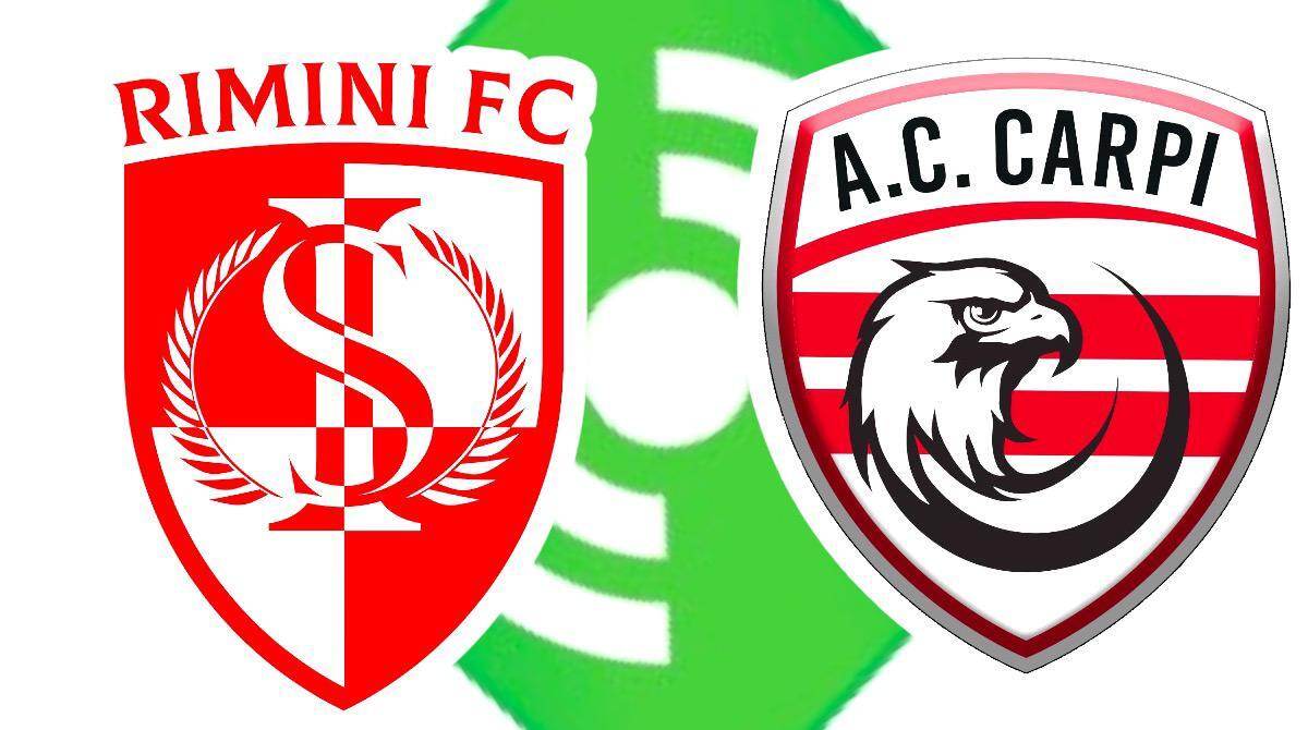Diretta testuale Rimini - Carpi 0-0 (finale) - Diretta testuale Rimini - Carpi