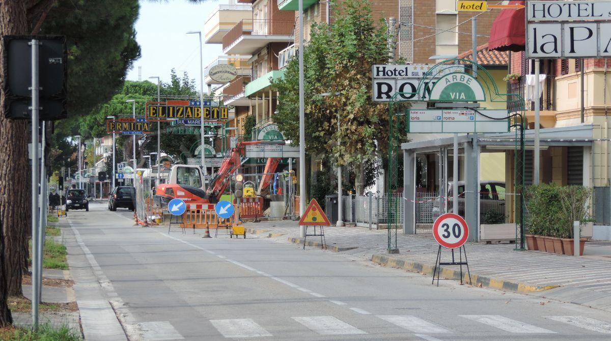 Bellaria Igea Marina: conclusi alcuni lavori di asfaltatura straordinaria -