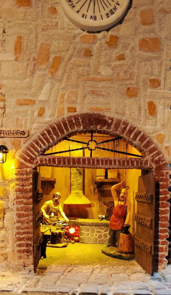 Un particolare del presepe