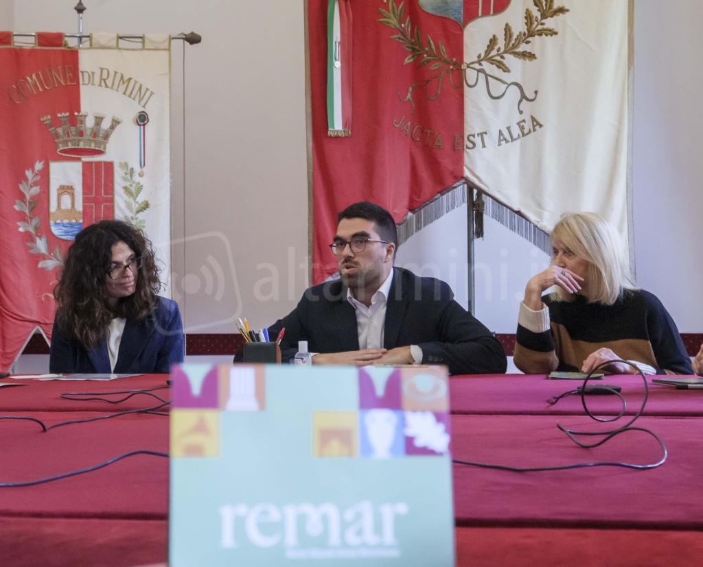 Rimini; 06/12/2024: Comune RN, Ufficio Stampa, conferenza stampa Remàr©Riccardo Gallini /GRPhoto