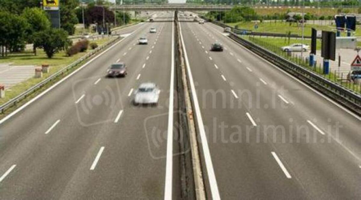 Lavori in A14, chiusura temporanea del tratto Cesena-Rubicone - Foto di repertorio