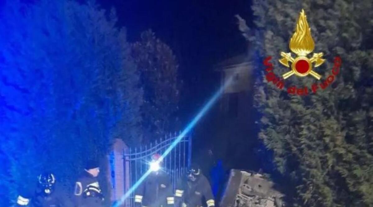 Tragico incidente nel Modenese: esce di strada e muore a bordo di una Toyota - Il luogo dell'incidente