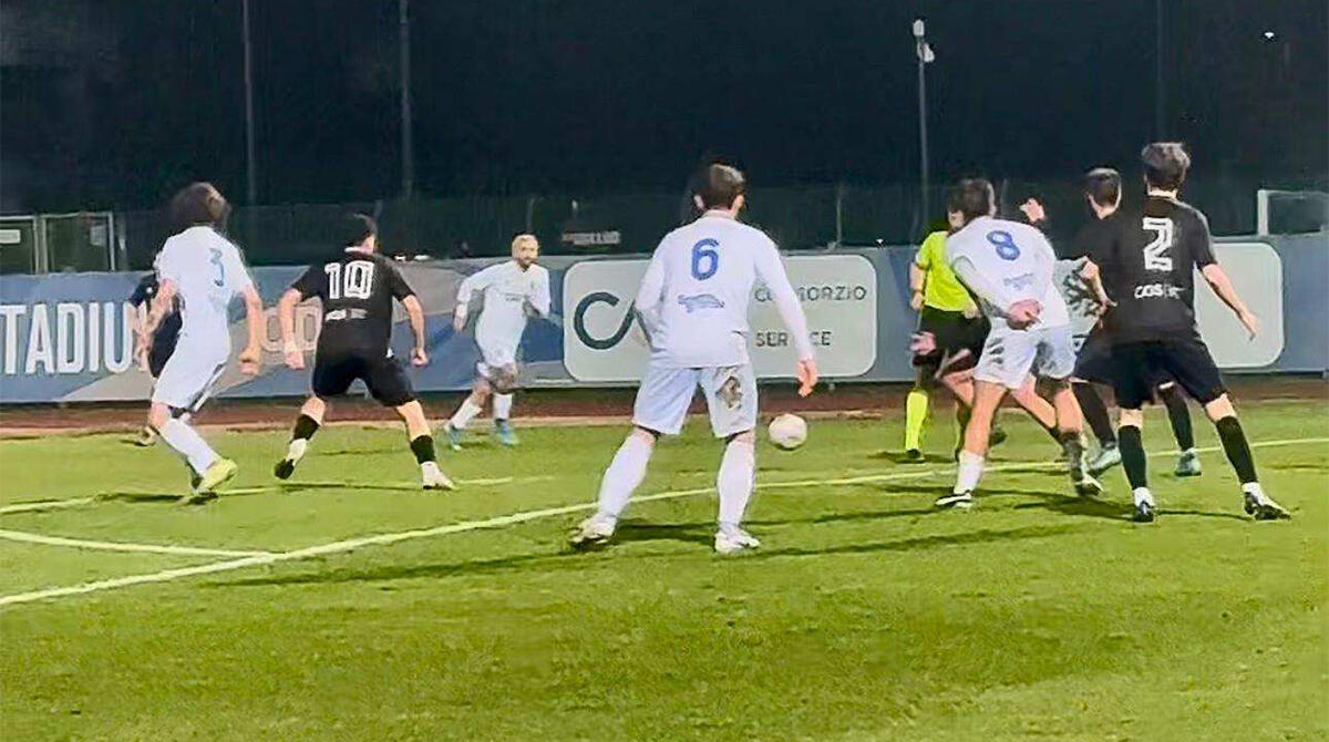 Sei reti tutte nel primo tempo: Diegaro ferma il Santarcangelo sul pari (3-3) -