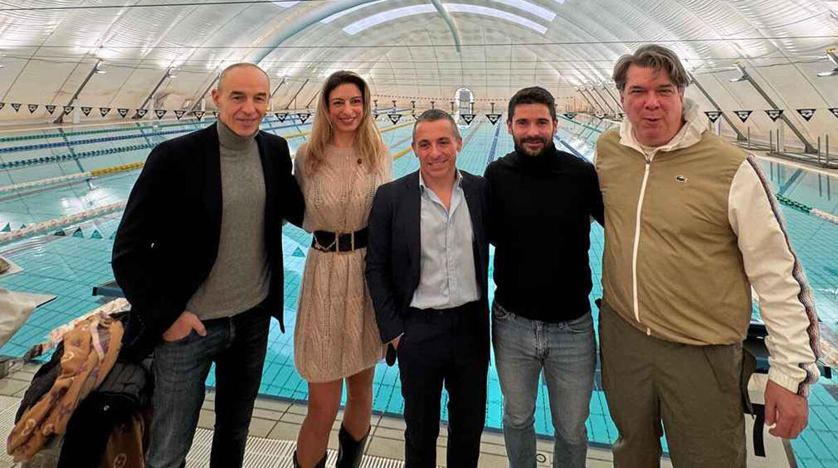 Stadio del Nuoto sempre più innovativo: la piscina esterna ha una nuova copertura - 