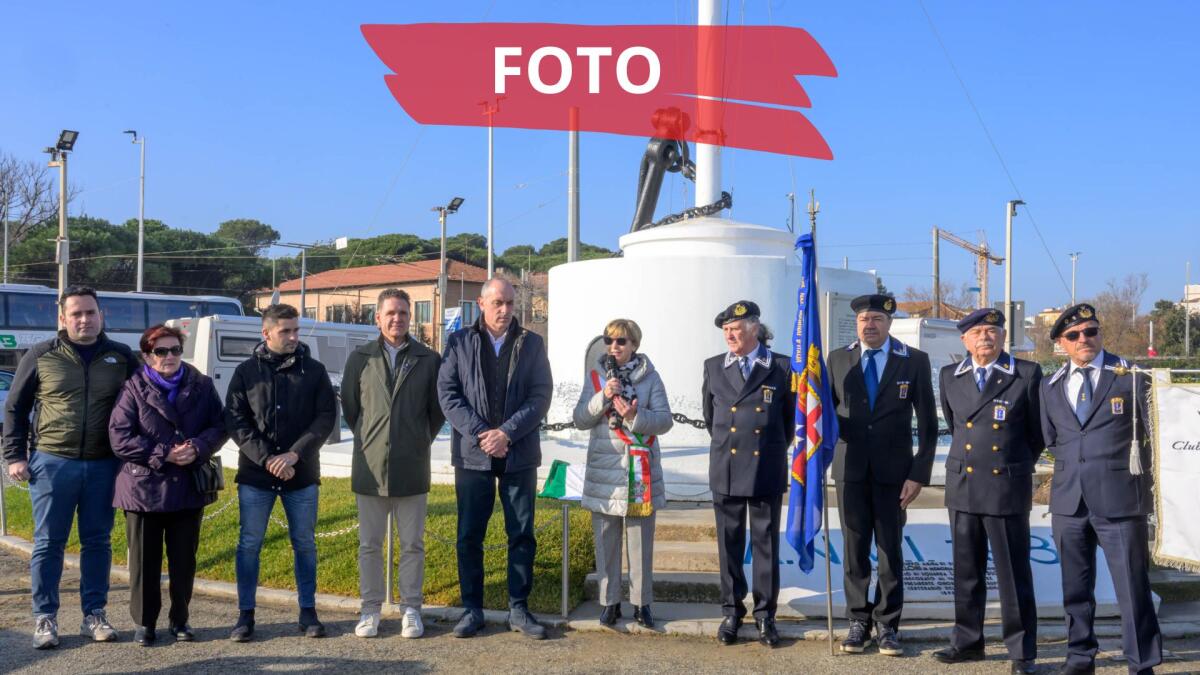 Nuova vita al monumento ai Caduti del Mare di Riccione grazie anche al Rotary Club Perla Verde - 