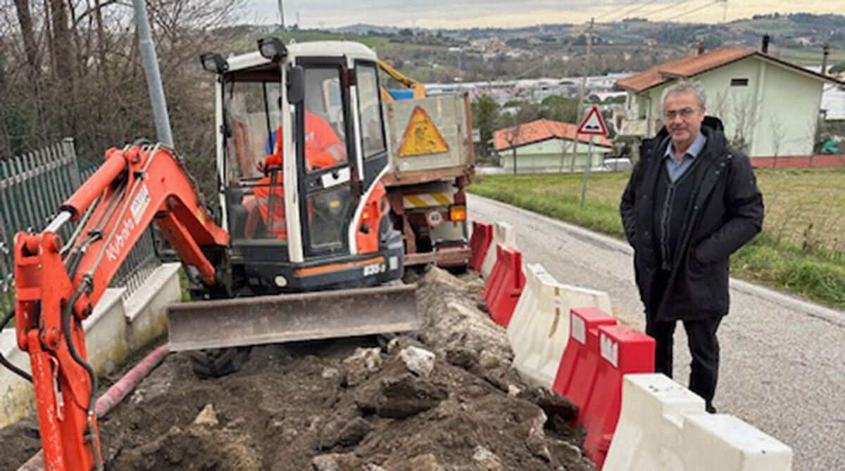 Coriano, lavori in via Rigardara: interventi per 100mila euro sul collettore delle acque bianche - Assessore ai Lavori pubblici di Coriano, Roberto Bianchi