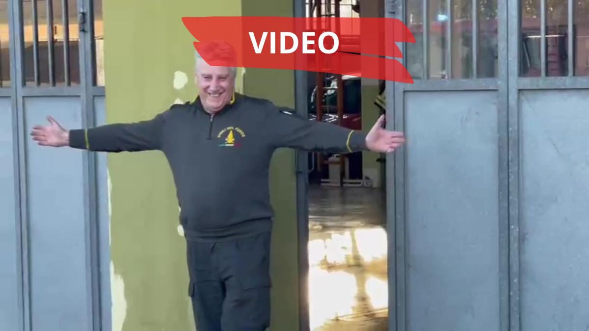 Leandro Cantori: lo storico capo reparto dei Vigili del Fuoco di Novafeltria va in pensione -