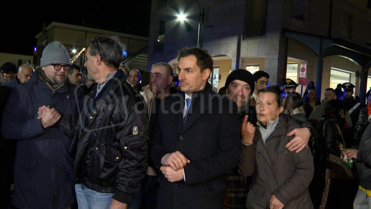 Villa Verucchio, on. Morrone: "Giusto attribuire encomio al maresciallo Masini" - Jacopo Morrone alla manifestazione di Villa Verucchio