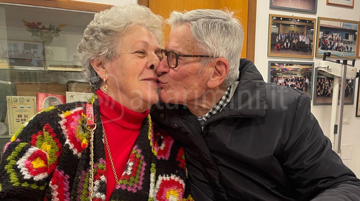 L’amore non ha età: la storia di Lele e Novella nata al centro Viserba 2000 - 