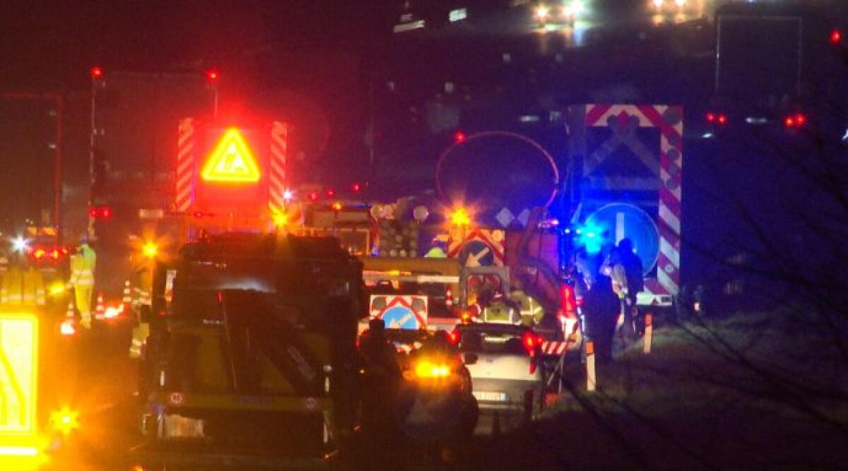 Incidente tra camion, muore operaio di un cantiere in A14 tra Cesena e Valle Rubicone - Il luogo dell'incidente