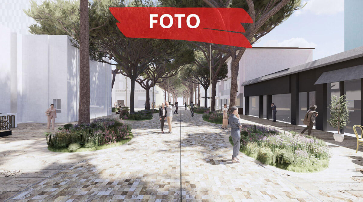 Nuove oasi verdi e design innovativo per Viale Ceccarini: ecco come sarà il salotto di Riccione -