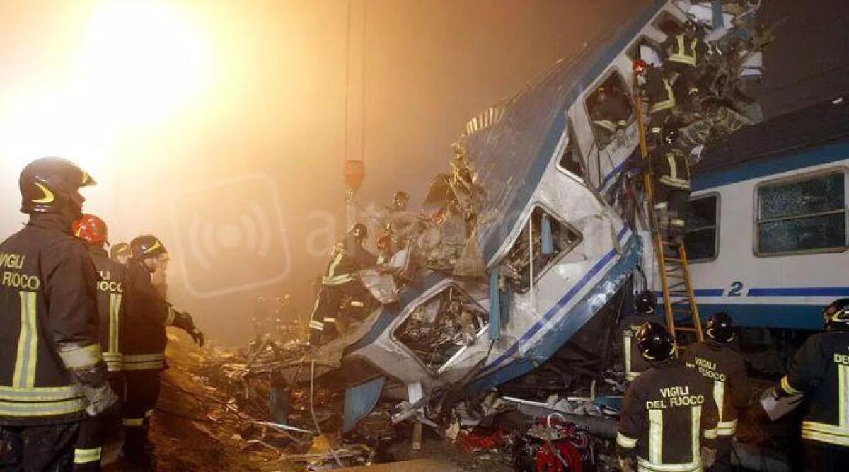Memoriale per le vittime del disastro ferroviario di Crevalcore - Il disastro ferroviario di Crevalcore