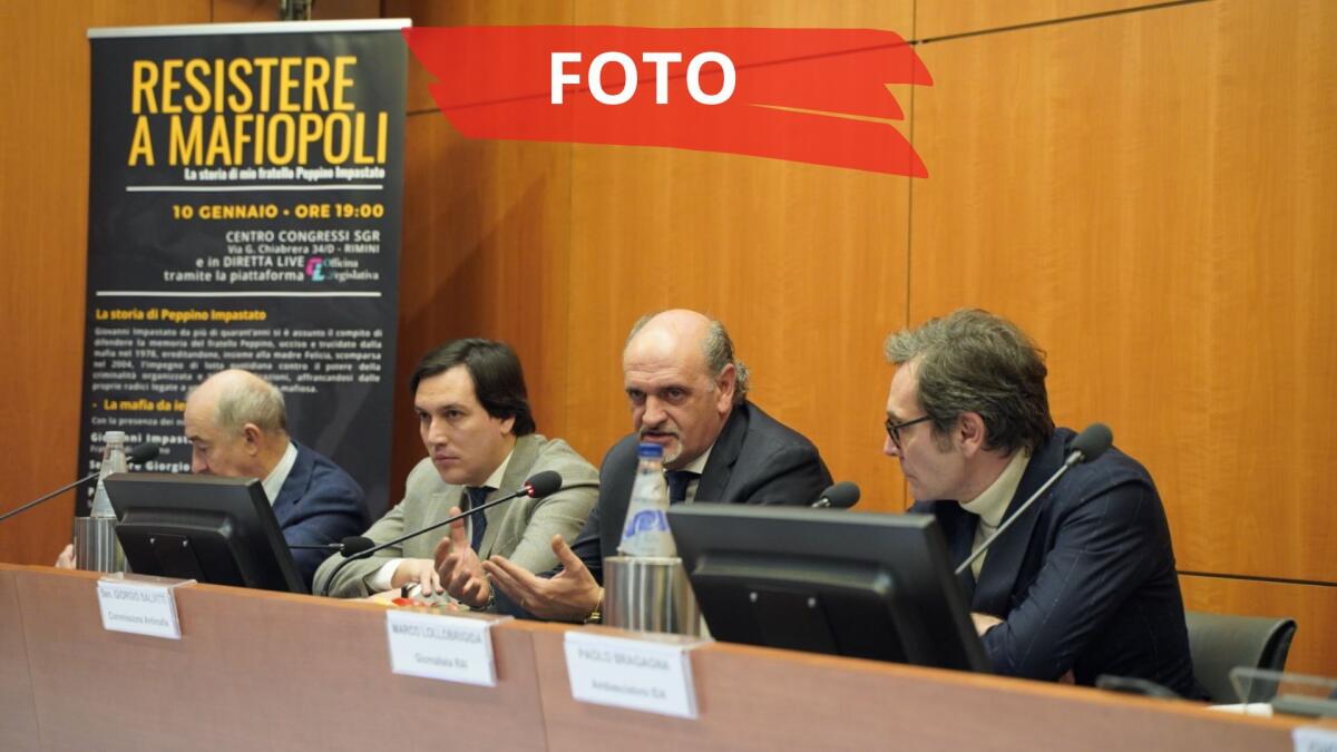 Nel ricordo di Peppino Impastato: "Resistere alla mafia", il convegno al Centro Sgr -