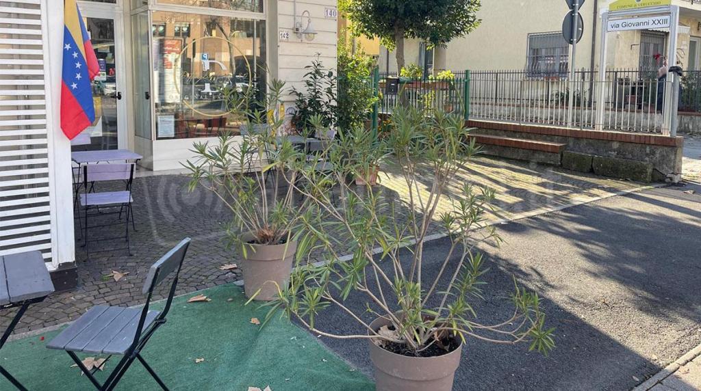Il luogo in cui sono stati accoltellati i due anziani