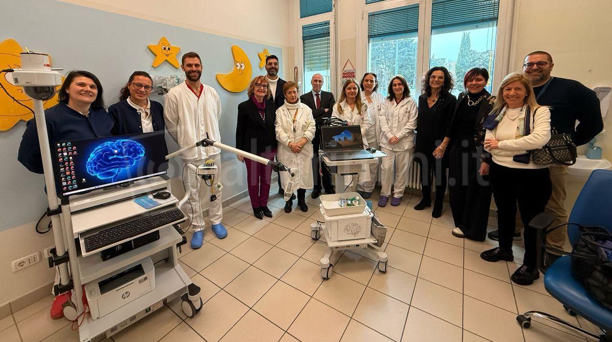 Nuovo dispositivo medico da oltre 70mila euro donato alla Neuropsichiatria Infantile di Rimini -