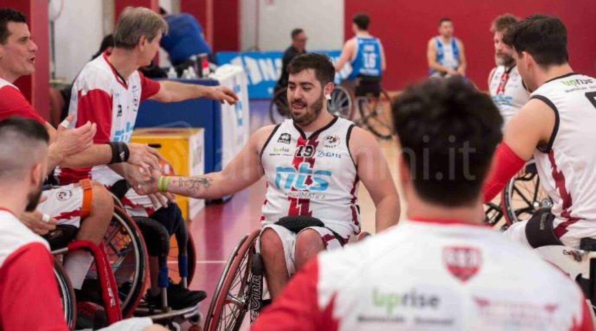 Basket in carrozzina B, NTS Informatica di scena a Livorno. Sabato 1 marzo il recupero con Brescia -