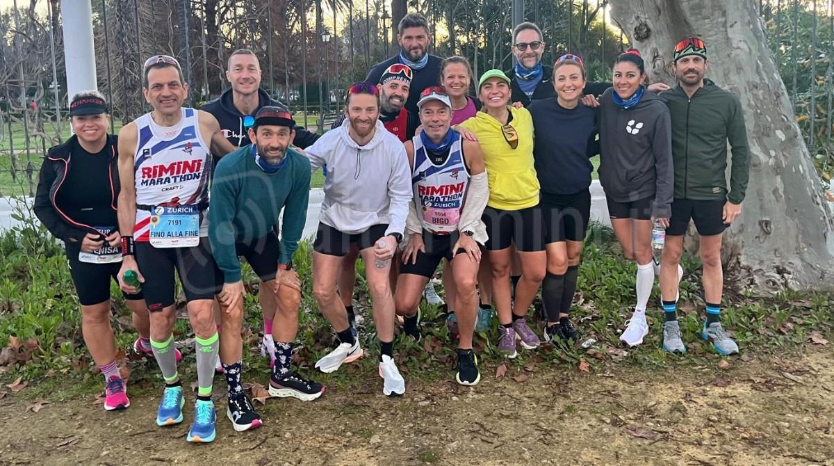 La Maratona di Siviglia 2025: Una Gara da Record, tanti Riminesi partecipanti. Giulia Valentini fra le Top five delle Italiane. - Atleti Riminesi alla Maratona di Siviglia