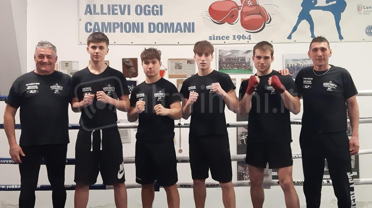 La Boxe Riccione ASD porta 4 giovani atleti al Torneo regionale per Debuttanti -