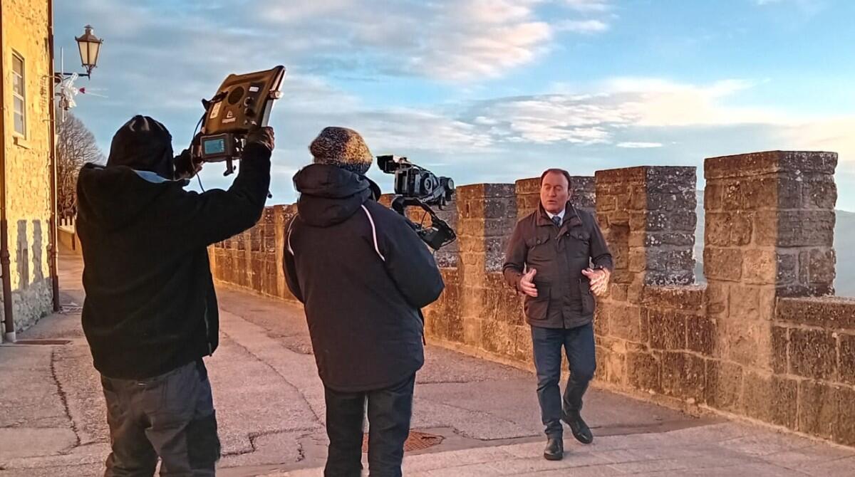 San Marino sarà protagonista su Rai 1 nel programma "Paesi che vai" - Le riprese di "Paese che vai"