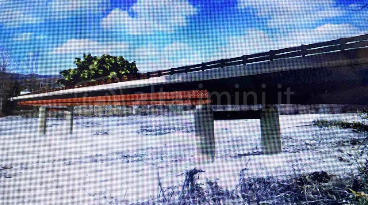 Ecco come sarà il nuovo ponte di Maiolo: ma durante i lavori niente guado provvisorio -