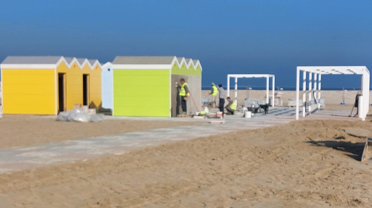 Accessibile e senza barriere: la nuova spiaggia libera di Rimini sarà pronta entro la primavera - Repertorio