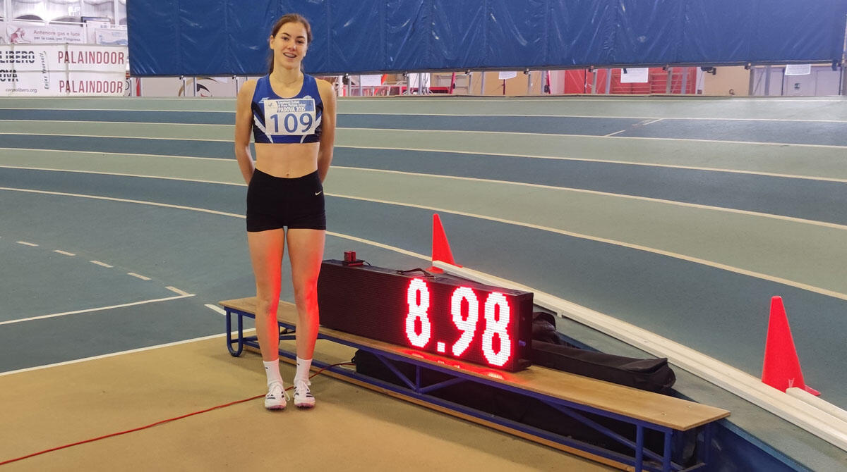 Giulia Ciavatta, la giovane atleta misanese è terza ai campionati italiani -