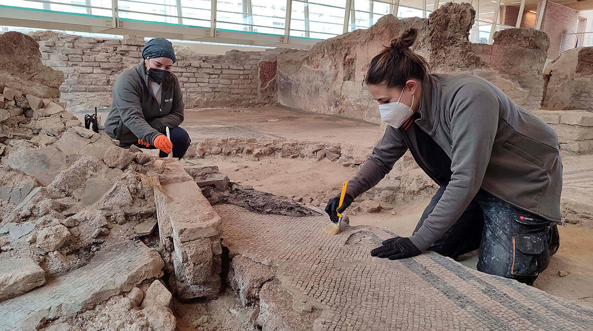 Rimini, la Domus del Chirurgo rinasce: un grande restauro per riscoprire un tesoro archeologico - Cantiere Domus del Chirurgo