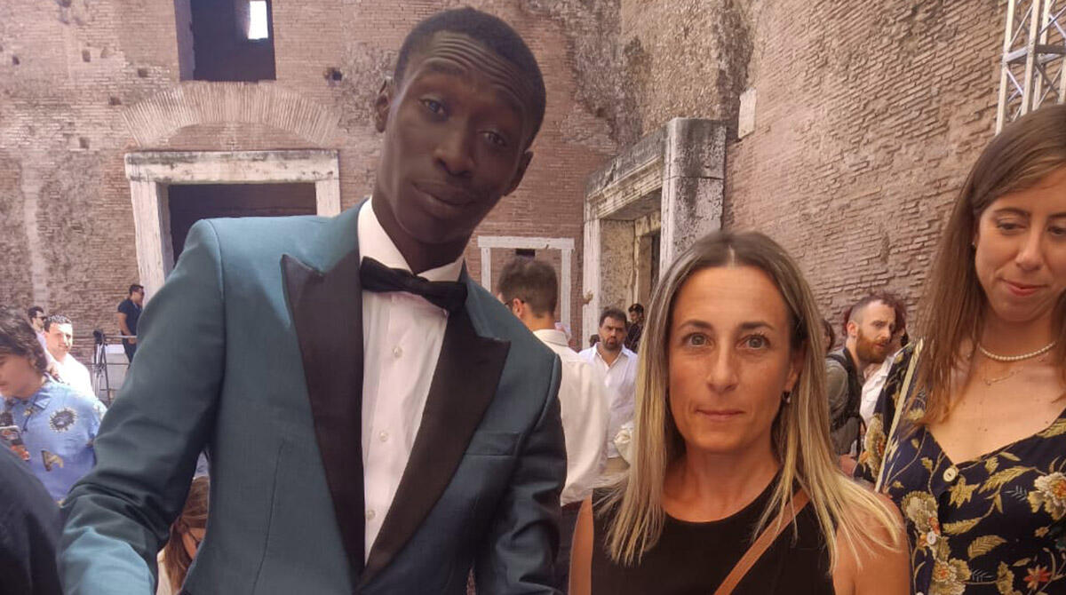 Da Walter Zenga a Khabi Lame, tutti pazzi per il brand di magliette riminese - Tiziana Iandoli con Khabi Lame