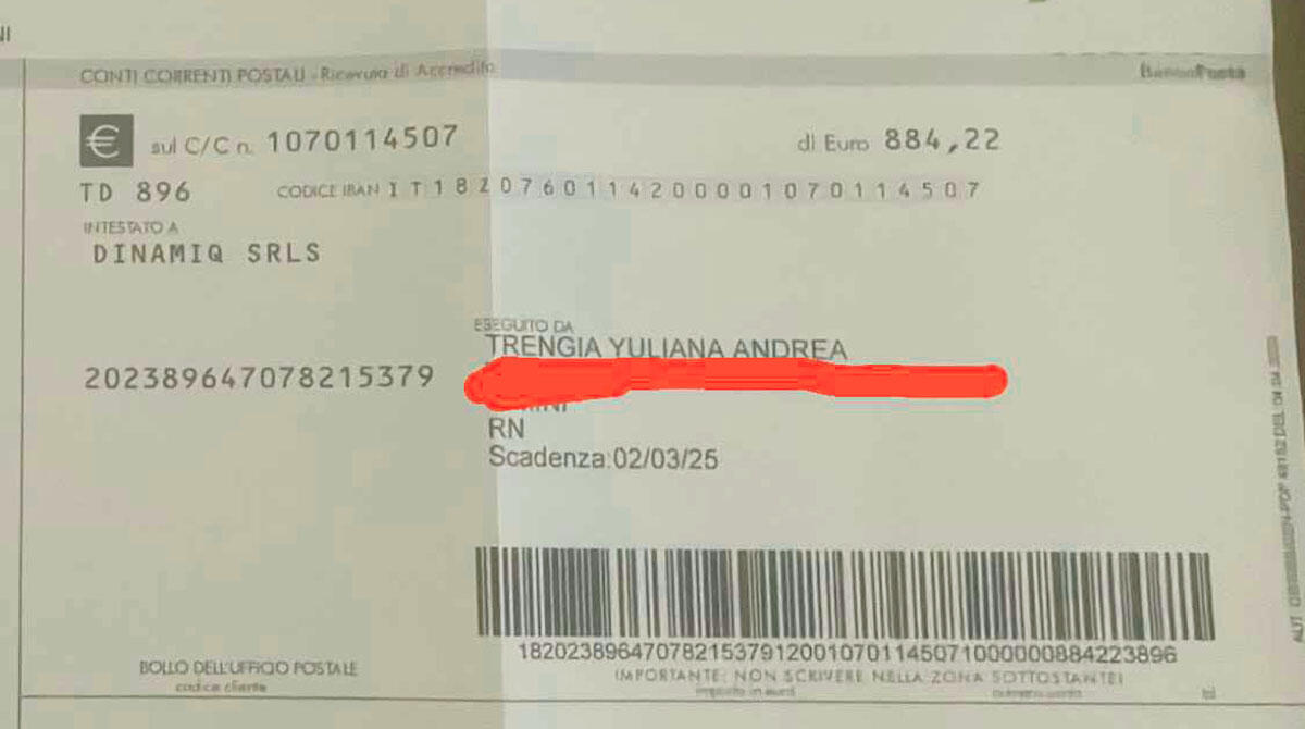 Truffa del bollettino a Rimini: falsi avvisi di pagamento ai piccoli imprenditori -