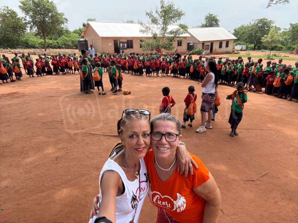 Patrizia Di Flumeri e Anna Nardo, presidente e vice di Cuori in Viaggio