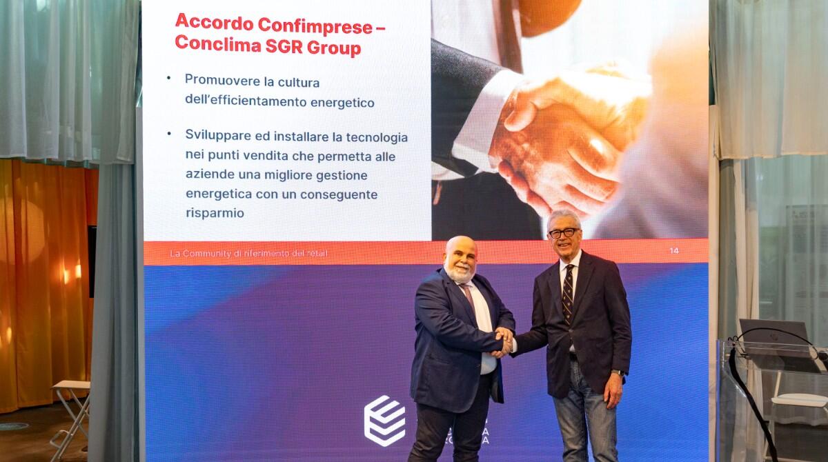 Rimini, sostenibilità: l’accordo Confimprese e Conclima accelera la transizione green - Resca e Caccarin