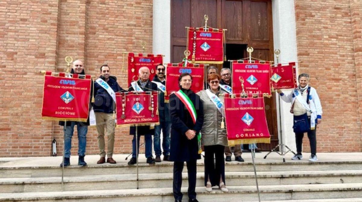 Festa del Donatore Avis Coriano: il sindaco Ugolini ringrazia i volontari -
