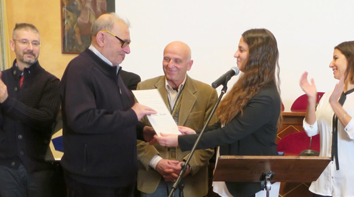 Addio a Silvano Beretta, primo storico direttore della Biblioteca Baldini di Santarcangelo - Beretta nel 2016