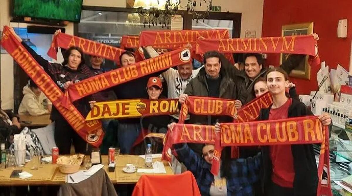 Il Roma Club Rimini fa festa: alla cena sociale anche gli ex calciatori Chierico e Faccini -