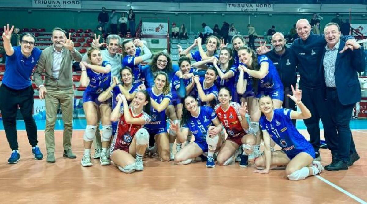Volley B1 femminile, Lasersoft supera l'esame di Padova a pieni voti (0-3) - 