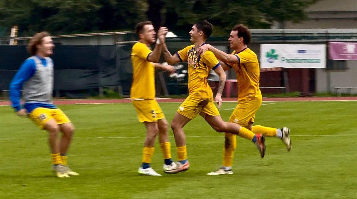 Young Santarcangelo vince il big match a Misano: Bascioni la ribalta al 94' (1-2) -