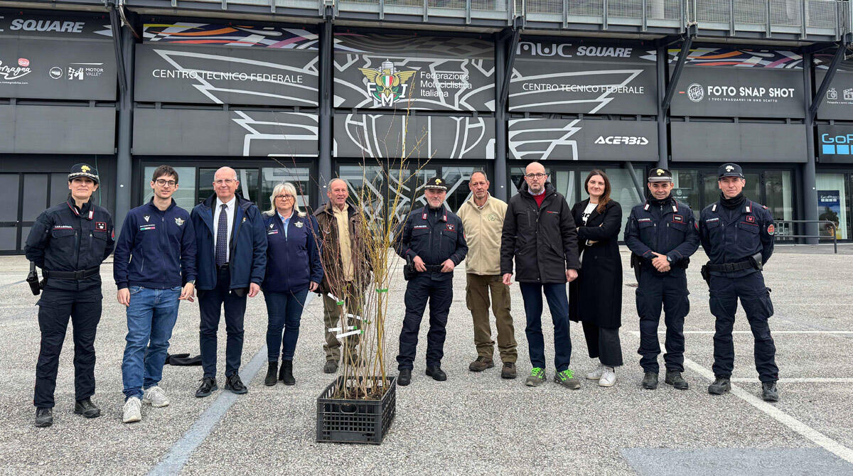 Il Misano World Circuit punta sulla sostenibilità: 40 alberi piantati, altri 20 in arrivo - 