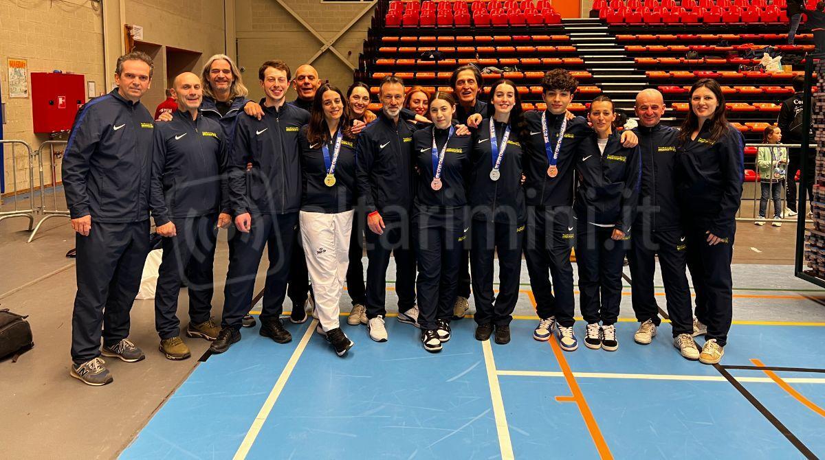 Successo per la Taekwondo Riccione Academy: 1 oro, 1 argento e 2 bronzi all'Open Challenge Cup -