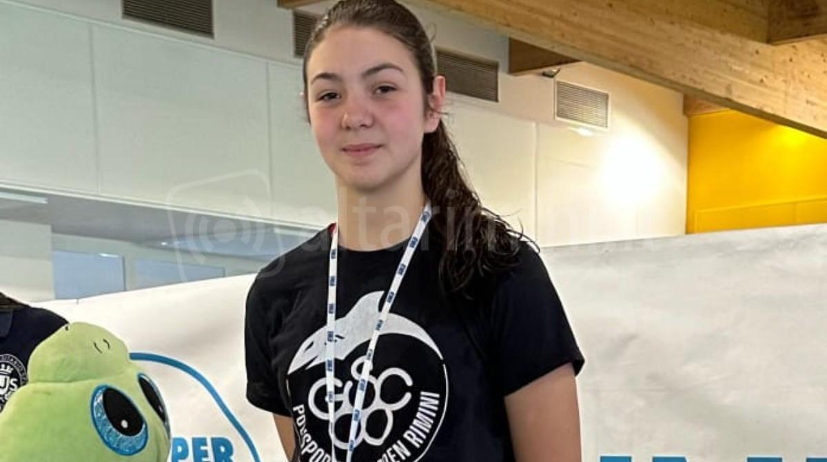 Terminati i Campionati Regionali di nuoto a Riccione e Carpi. Ottimi risultati per i Riminesi - Giulia Dogoter