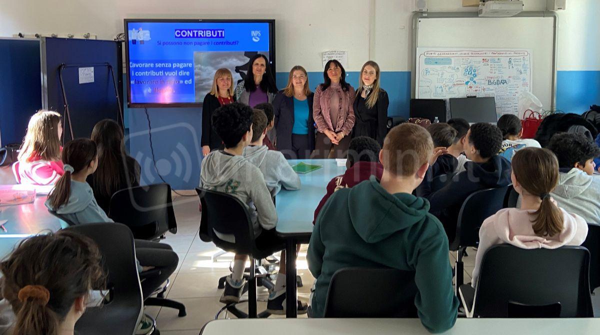 Inps a scuola: educazione "previdenziale" per le nuove generazioni a Rimini - 